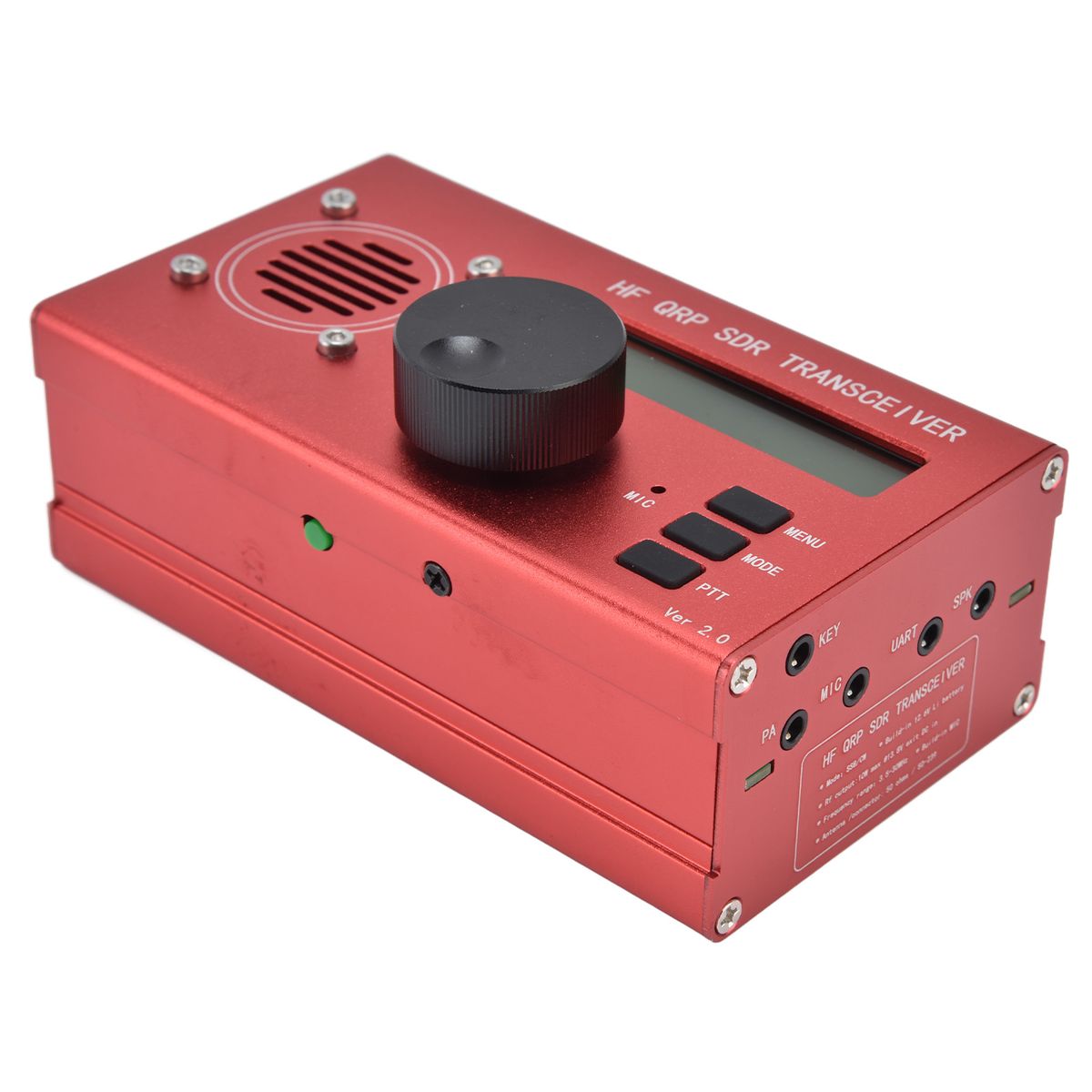 SDR Transceiver QCX To SSB HF 8 Band 5W QRP Built In