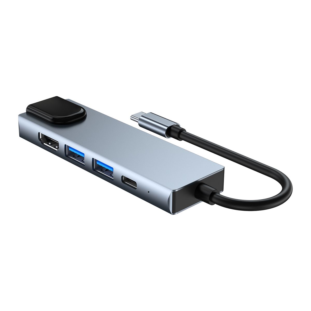 2007 5-in-1 USB C Hub Multi-function Type C Docking Station