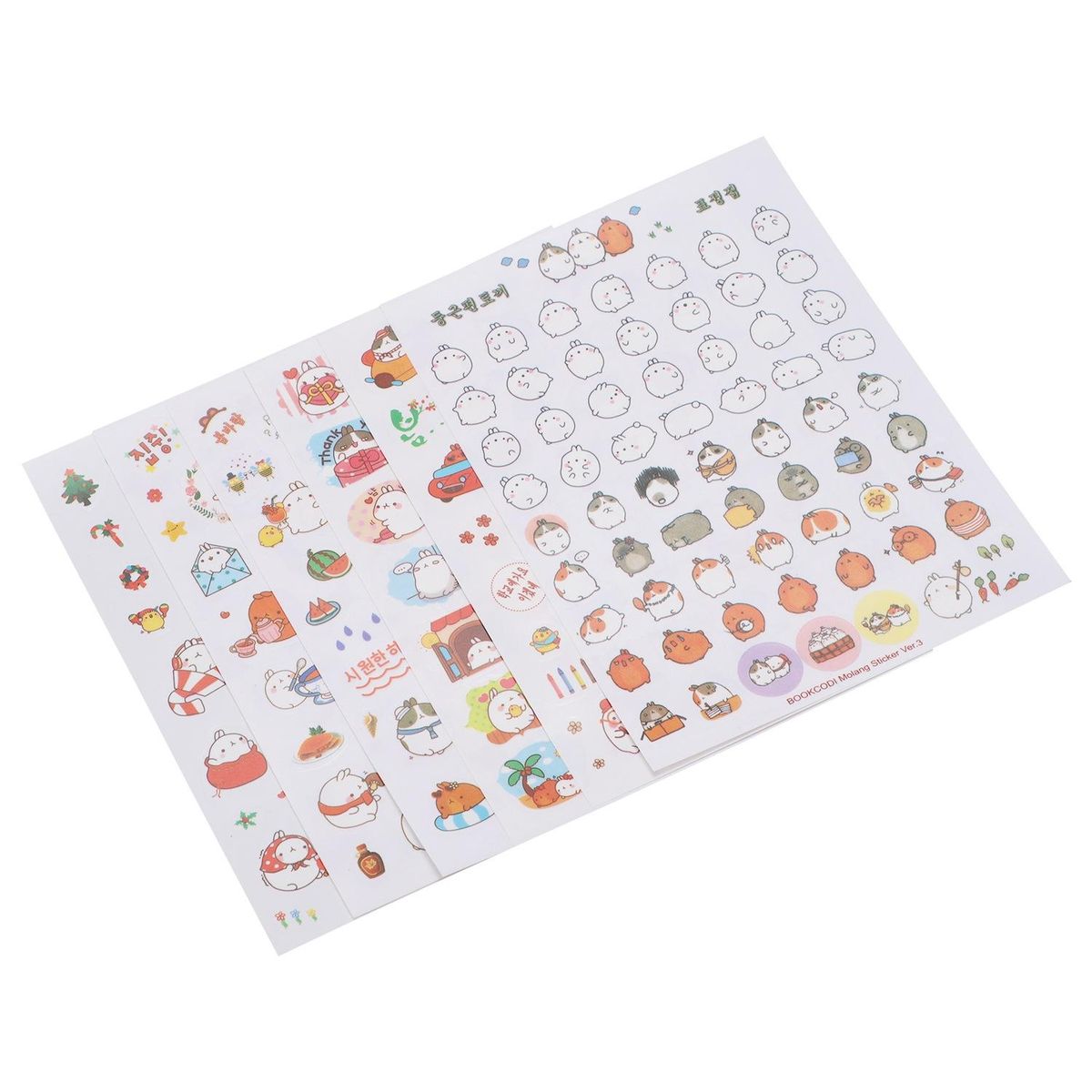 6 pcs/pack Korea Creative Cartoon Potato Rabbit Series