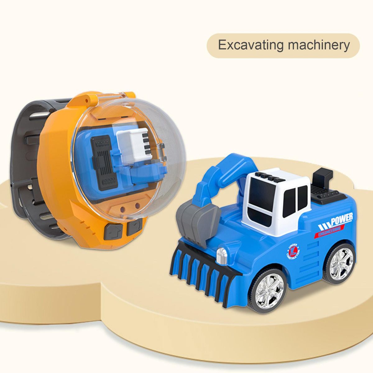 1 Set Mini RC Car Mini Remote Control Car Watch Toys