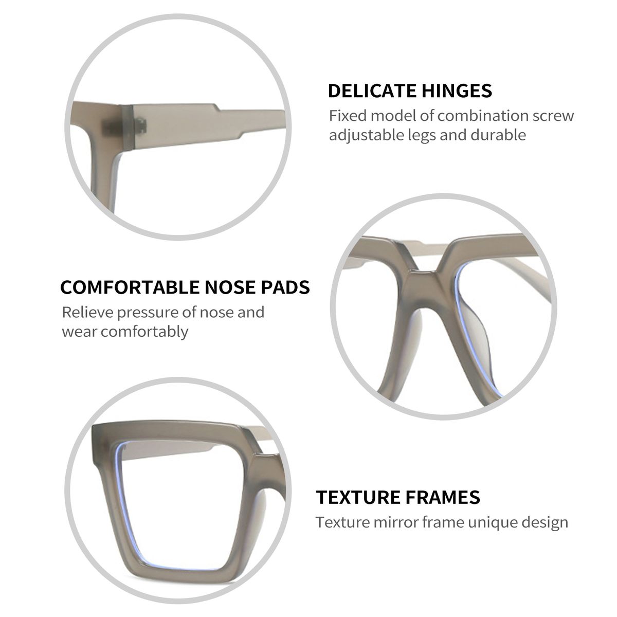 Anti Blue Ray Computer Glasses Frame Glasses For Men And