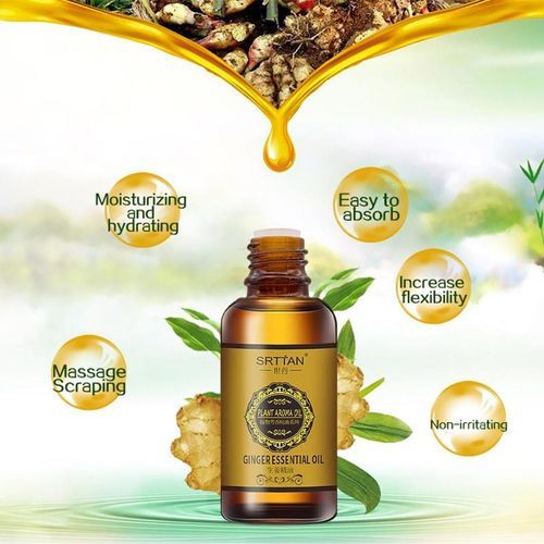 Effective Ginger Essential Oils Losing Weight Slimming 30ml