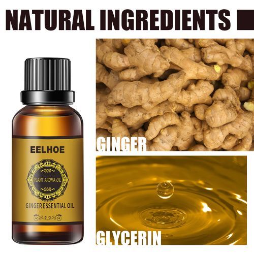 Effective Ginger Essential Oils Losing Weight Slimming 30ml