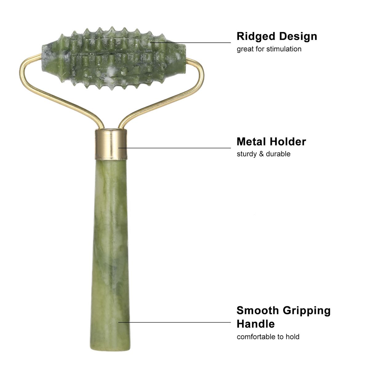 Jade Roller Set Jade Face Rollers & Gua Sha Scraper For