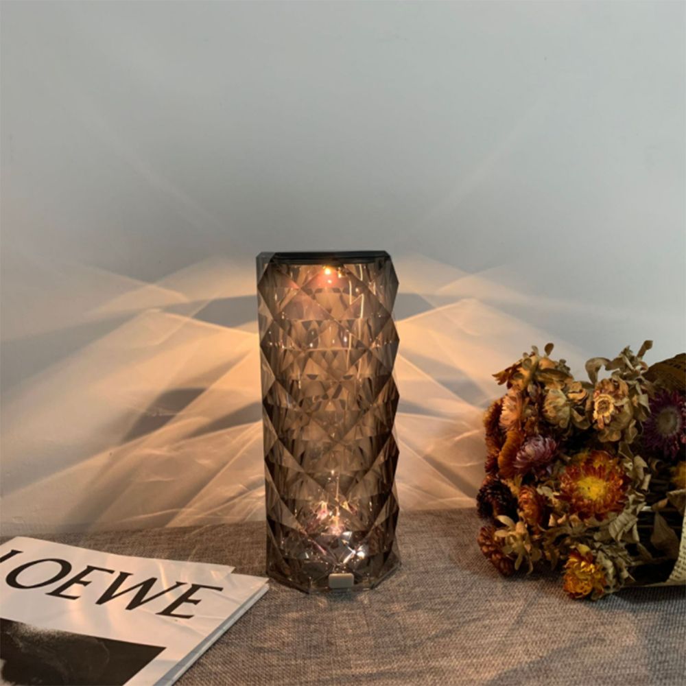 Creative Diamond Crystal Table Lamp Remote Control RGB