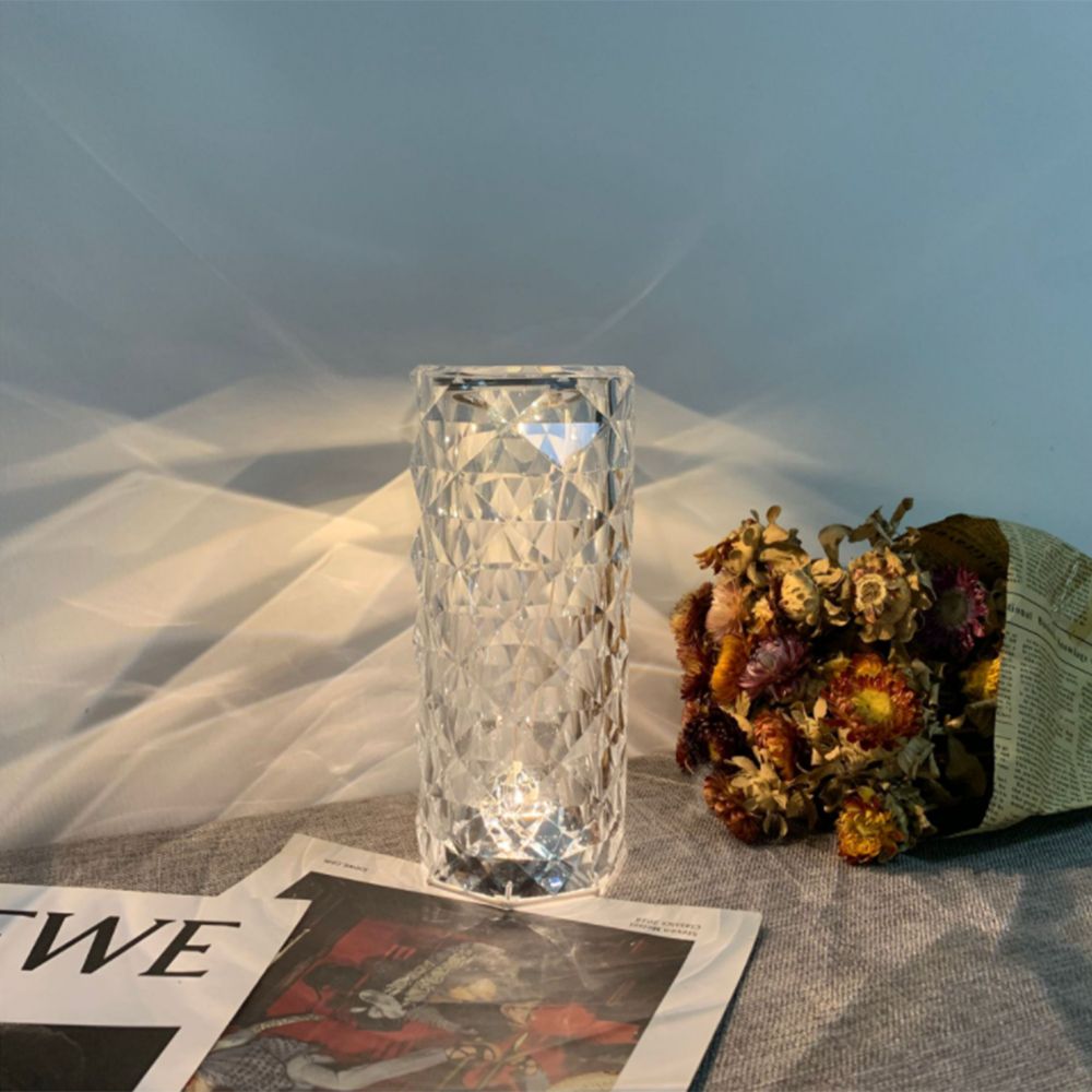Creative Diamond Crystal Table Lamp Remote Control RGB