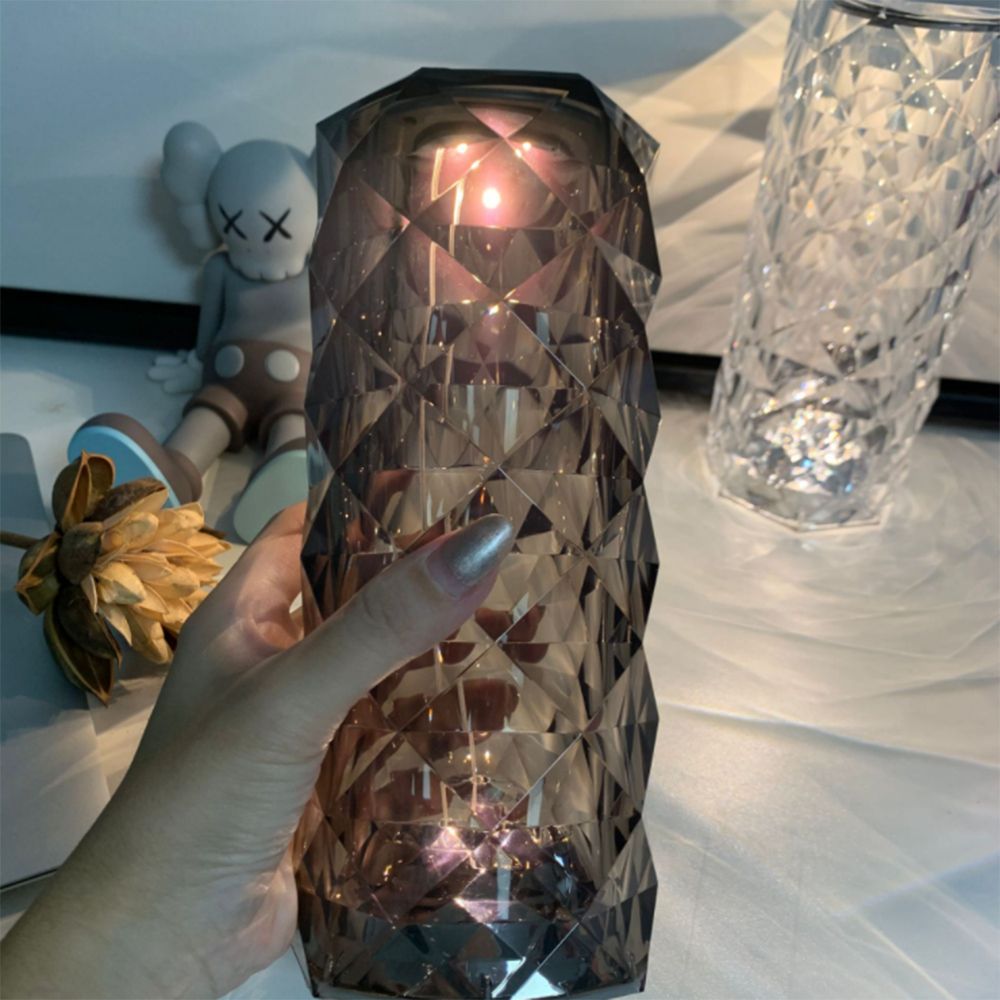 Creative Diamond Crystal Table Lamp Remote Control RGB
