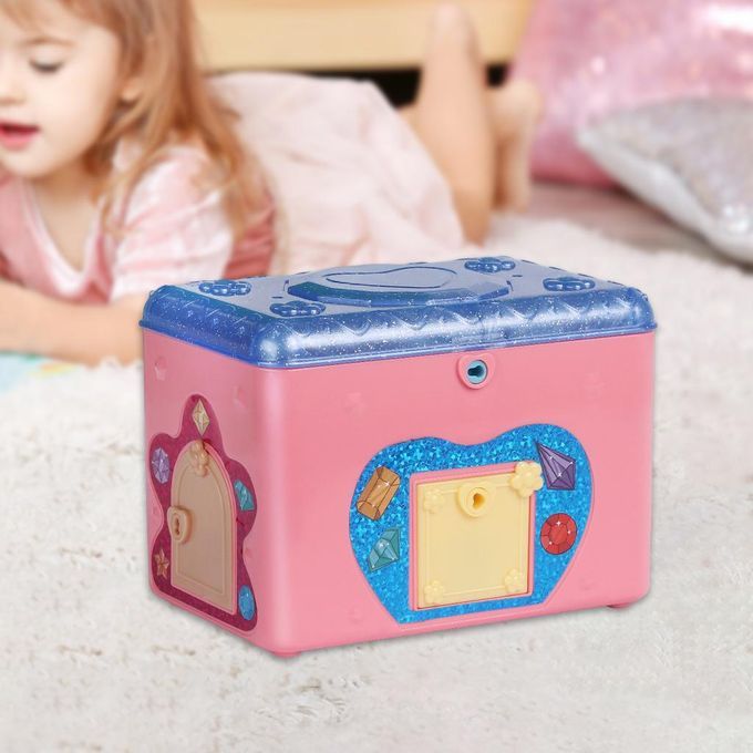 Kid's Toys Surprise Box Jewelry Kit Bracelet DIY Craft For Girls Pink