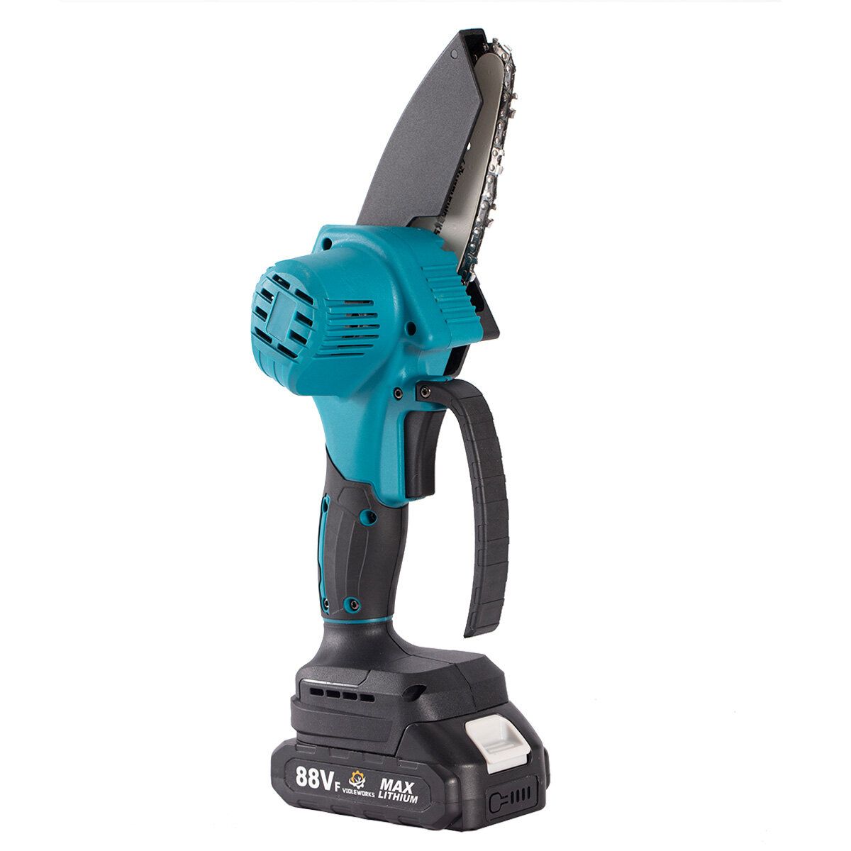 VIOLEWORKS 4 Inch 88VF Cordless Electric Chain Saw One-Hand
