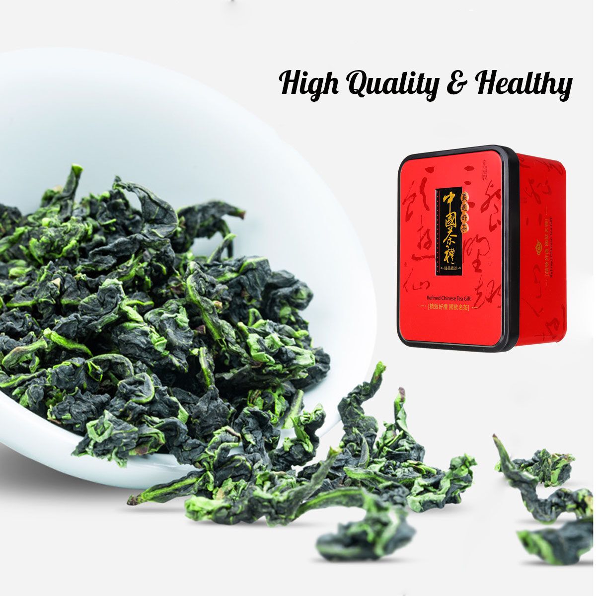 Black Oolong Tikuanyin Lose Weight Organic Green Tie Guan Yin Tea 8g X 10 Bags