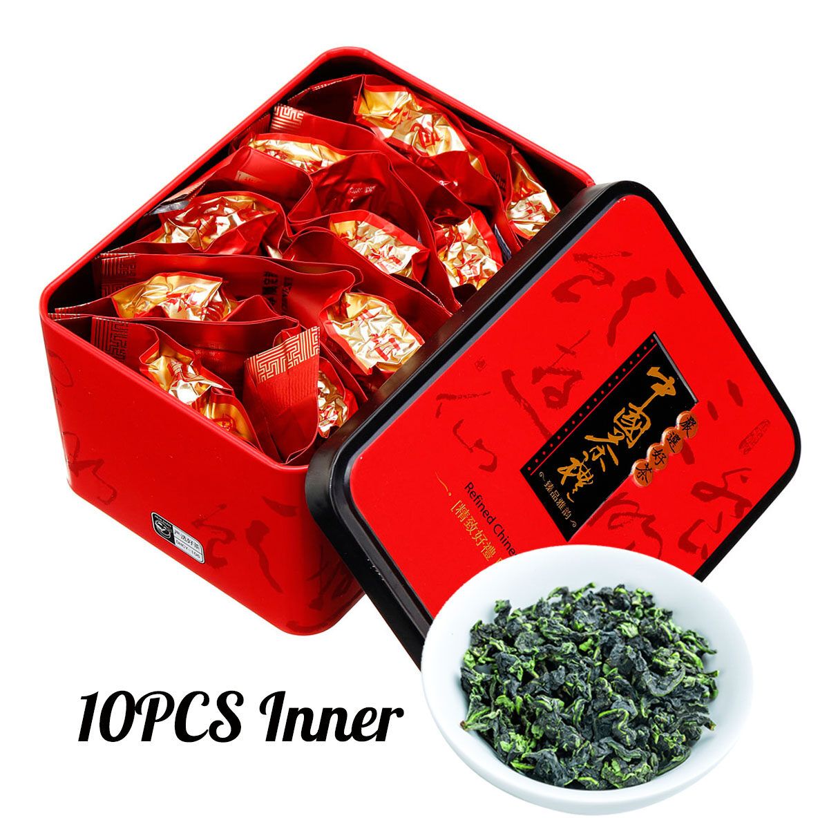 Black Oolong Tikuanyin Lose Weight Organic Green Tie Guan Yin Tea 8g X 10 Bags