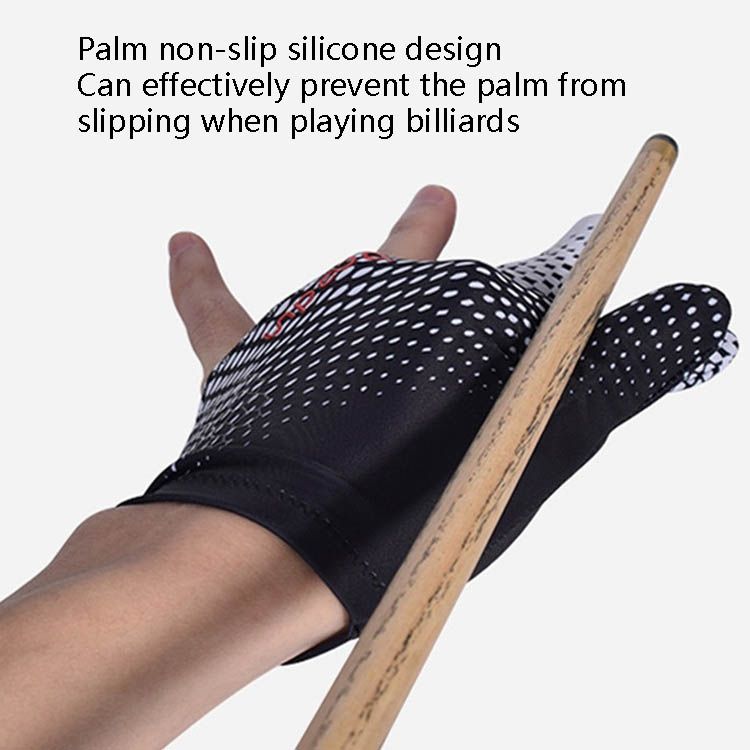 BOODUN Three Fingered Snooker Gloves, Size: One Size
