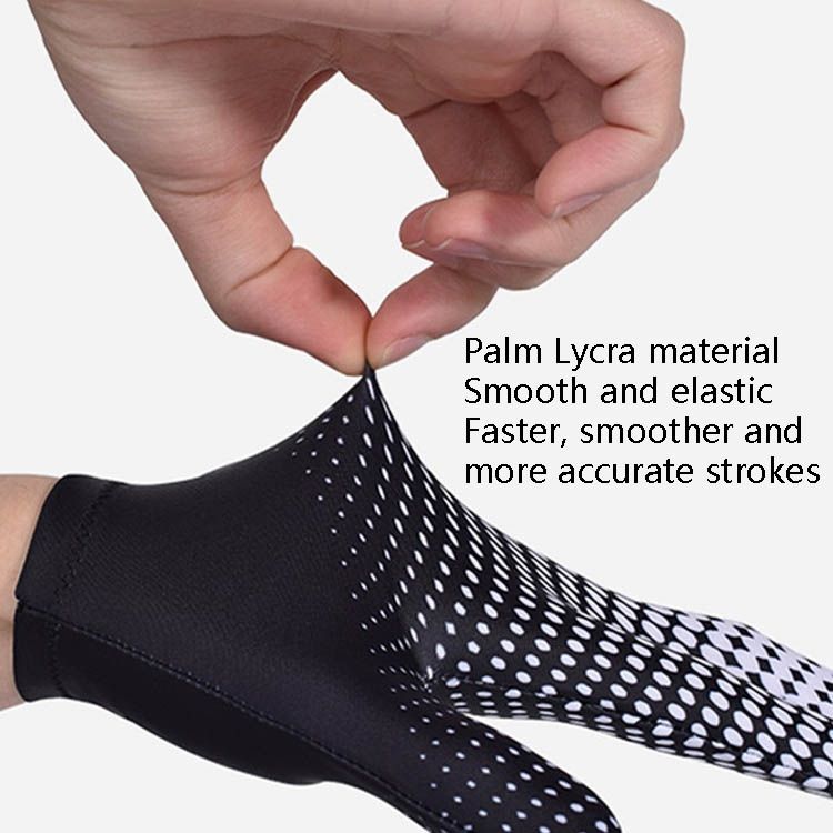 BOODUN Three Fingered Snooker Gloves, Size: One Size