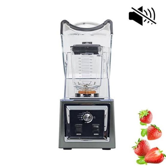 Multifunctional 2L Blender With Soundproof Cover - 2000W