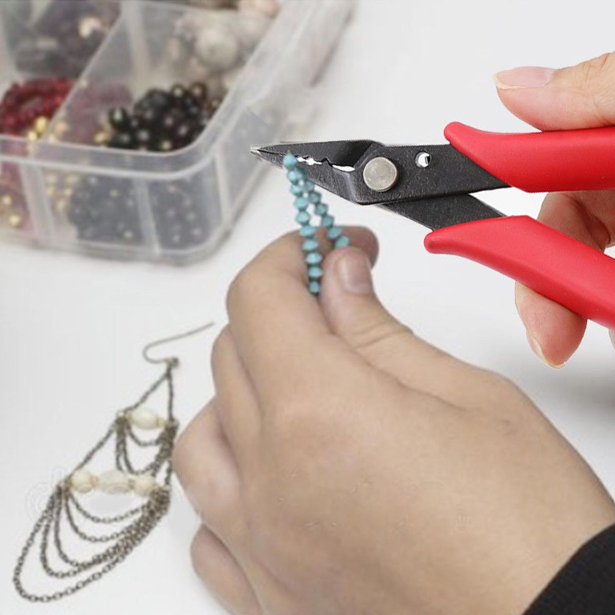 Bead Crimping Tool Jewelry Making Pliers For Beading Wire