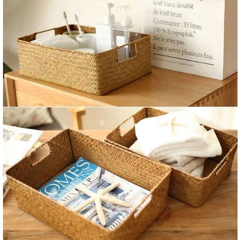 Basket Hand-woven Storage Box