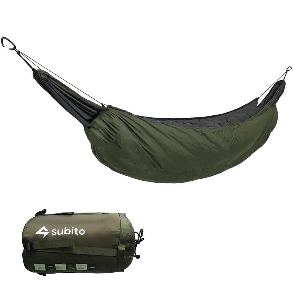 Portable Hammock Underquilt Hammock Thermal Under Blanket Hammock Insulation Accessory for Camping