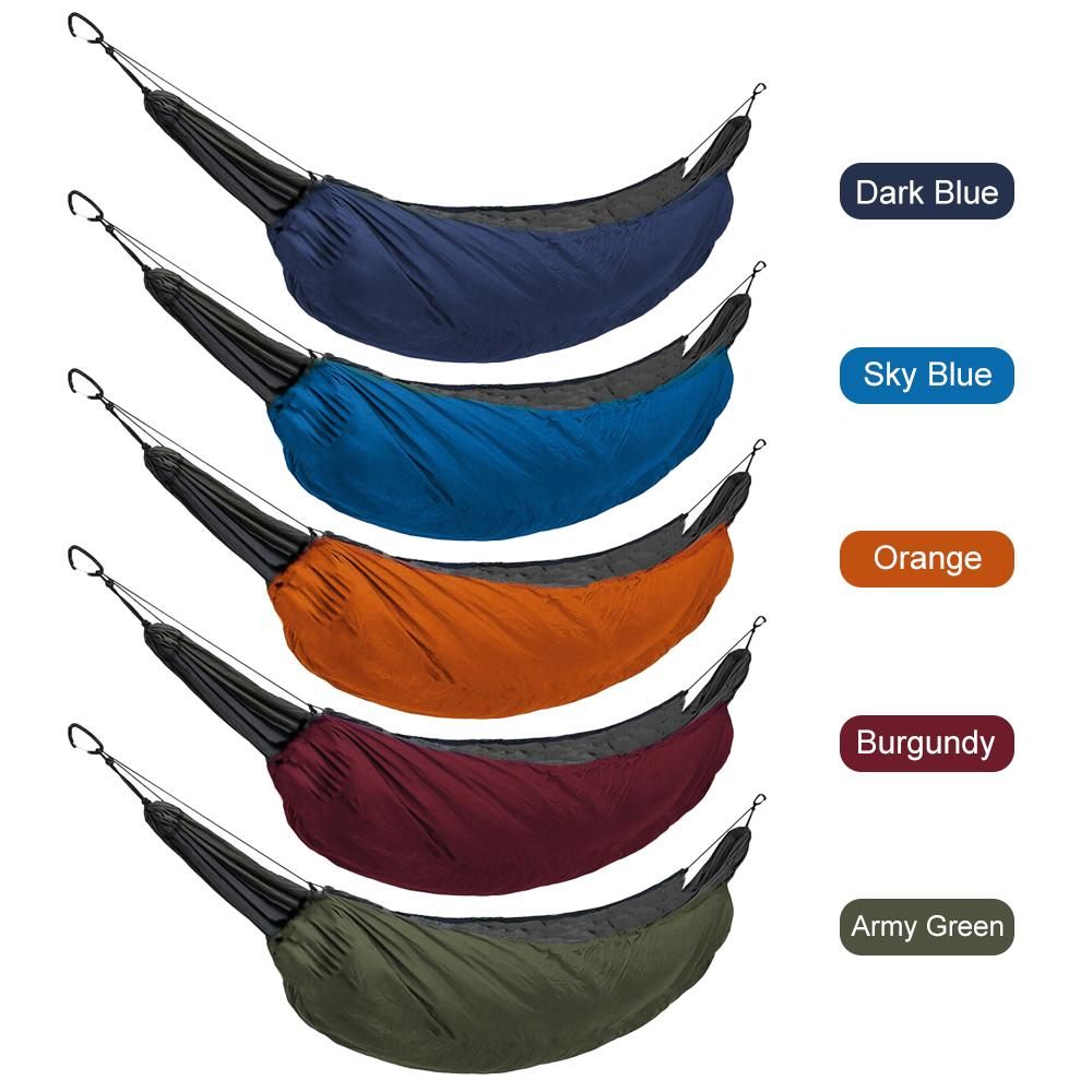 Portable Hammock Underquilt Hammock Thermal Under Blanket Hammock Insulation Accessory for Camping