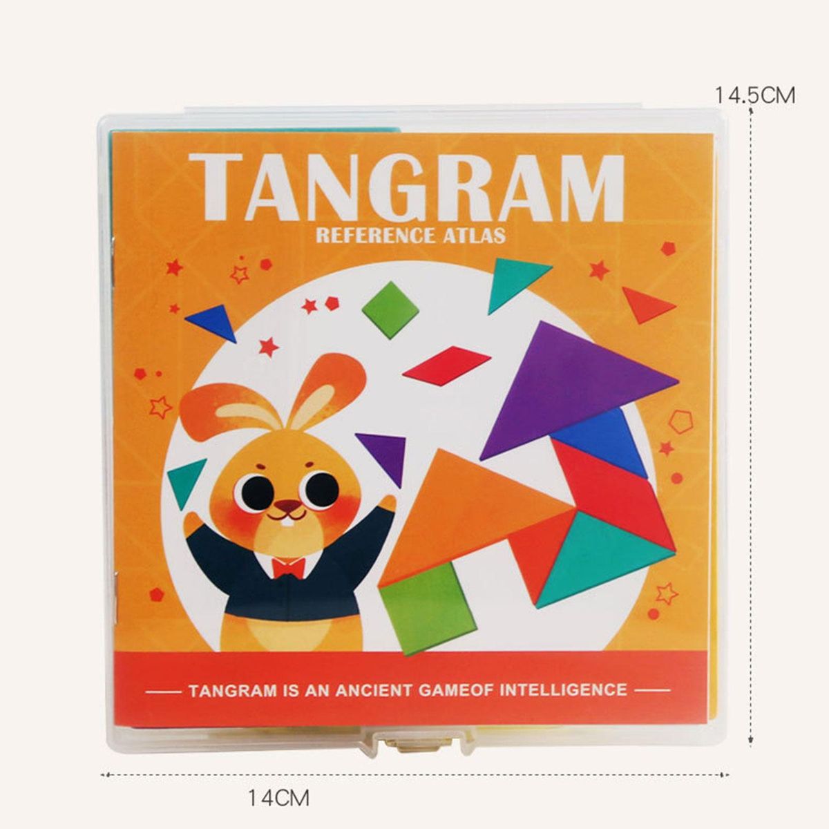 Tangram Shapes Puzzle Set Learning Toys For Ages 4-8 Boys Girls