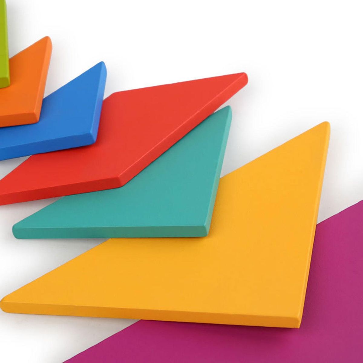 Tangram Shapes Puzzle Set Learning Toys For Ages 4-8 Boys Girls
