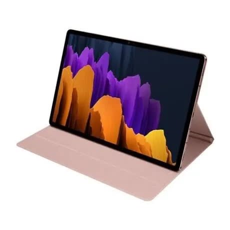 Kuke - Book Cover For Samsung Galaxy Tab A8 - Brown