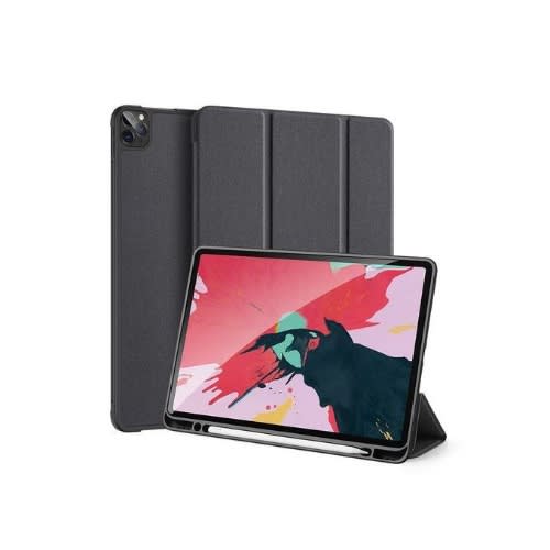 Luxury Leather Case With Stylus Pen Holder For iPad Pro 12.9