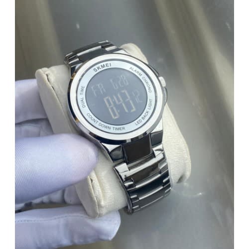 Men Digital Wristwatch 1712 - Silver