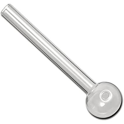 Ice Glass Smoking Pipe