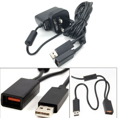 Xbox 360 Kinect Sensor Usb Ac Adapter Power Supply Cable Cord