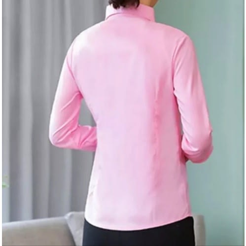 Ladies Formal Dress Shirt  - Light Pink