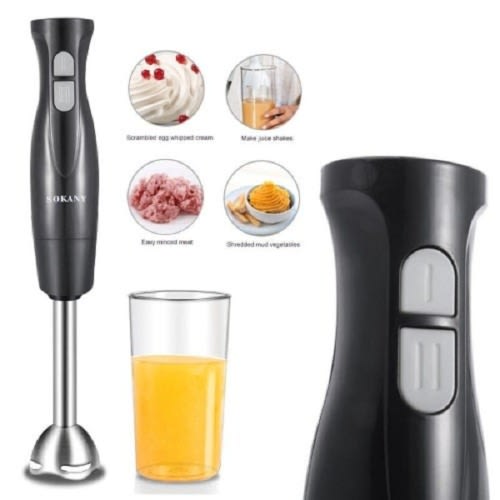 Sokany Hand Blender - Black - J-1168-2-4