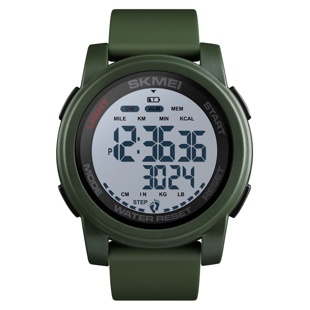 Men Luminous Wrist Outdoors Resistant Green And Black