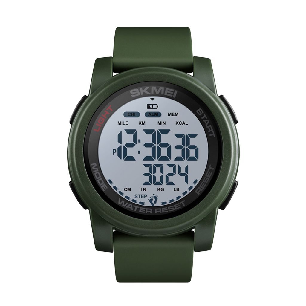 Men Luminous Wrist Outdoors Resistant Green And Black