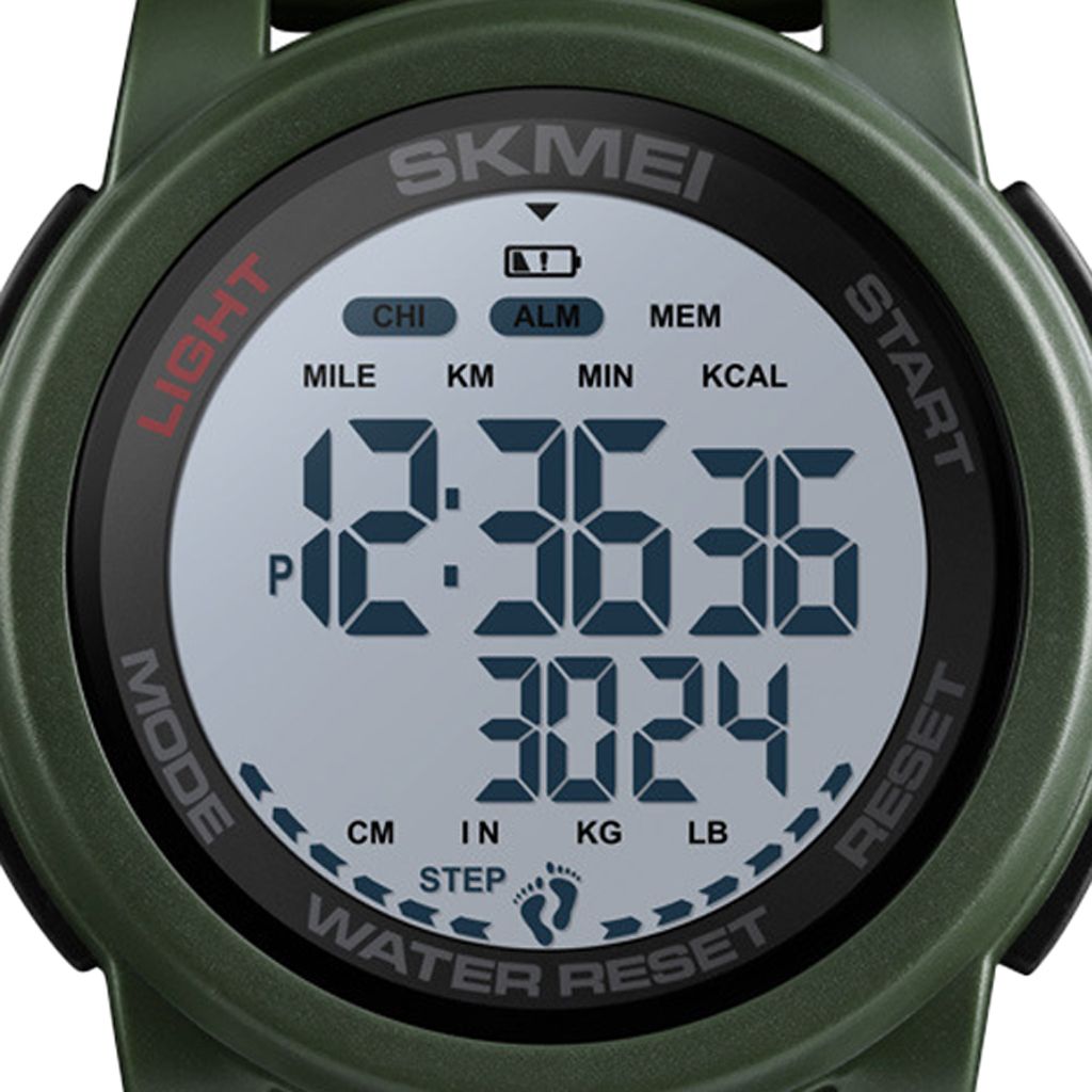 Men Luminous Wrist Outdoors Resistant Green And Black