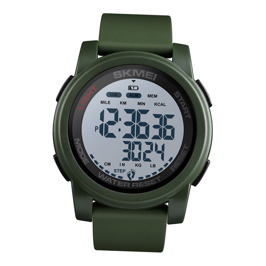 Men Luminous Wrist Outdoors Resistant Green And Black