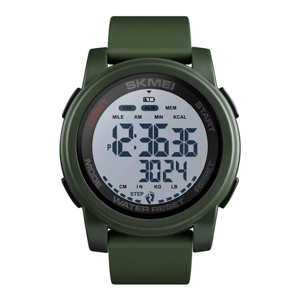 Men Luminous Wrist Outdoors Resistant Green And Black