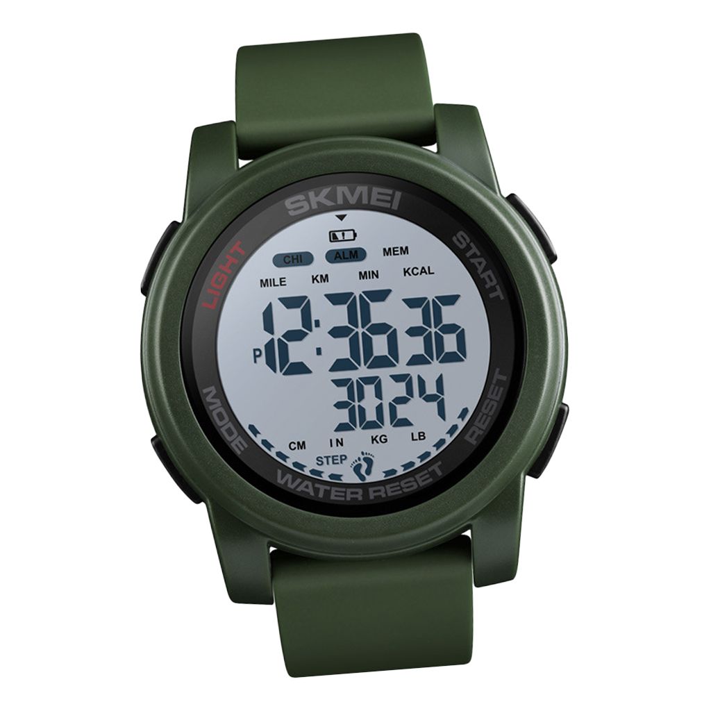 Men Luminous Wrist Outdoors Resistant Green And Black