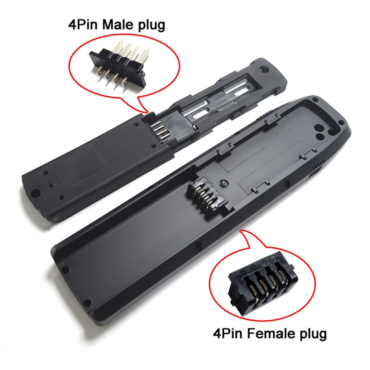 Battery Power Discharge Connector 4Pin Male and Female Connector
