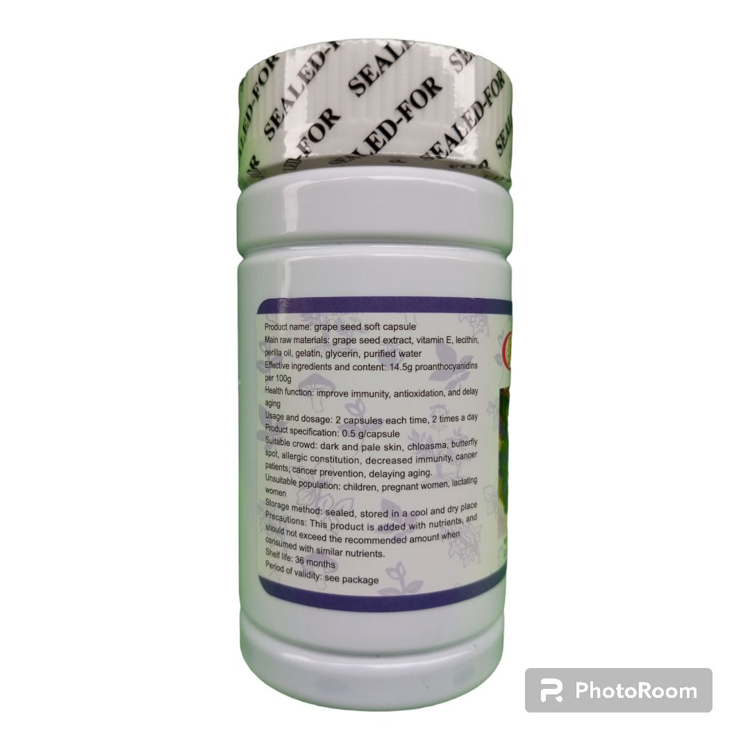 GRAPE SEED EXTRACT SOFT CAPSULE×3