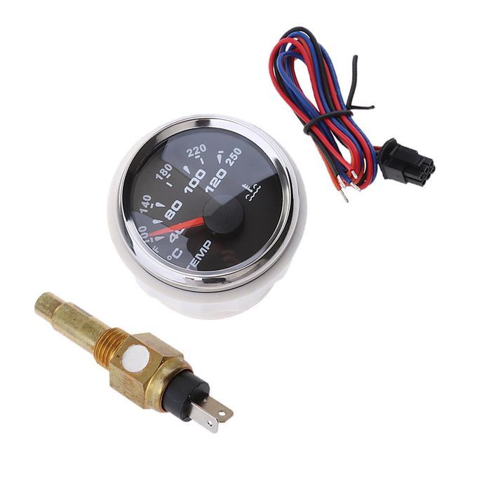 52mm 2 Inch Waterproof IP67 Marine Boat Yacht Water Temperature Gauge