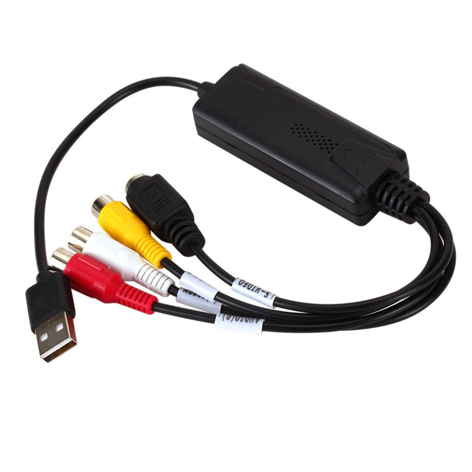 AVA To USB 2.0 Cable Adapter Converter Audio Video Capture Card Adapter PC CableS For TV DVD VHS Capture Device