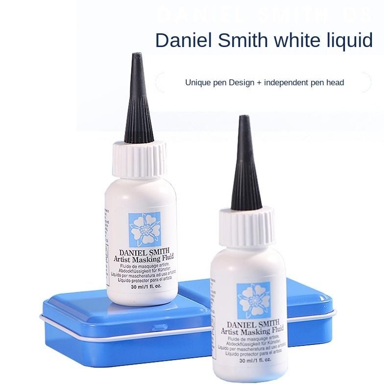 American original DANIEL SMITH watercolor artist Masking Fluid 30ml pen type Masking Fluid aquarelle