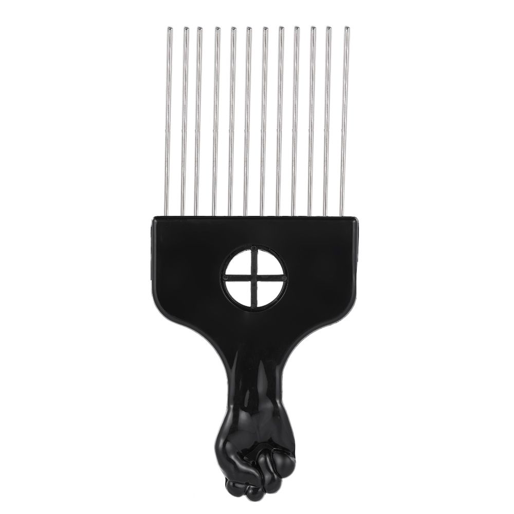 Bestauty 3Pcs Metal Afro Comb African American Pick Comb
