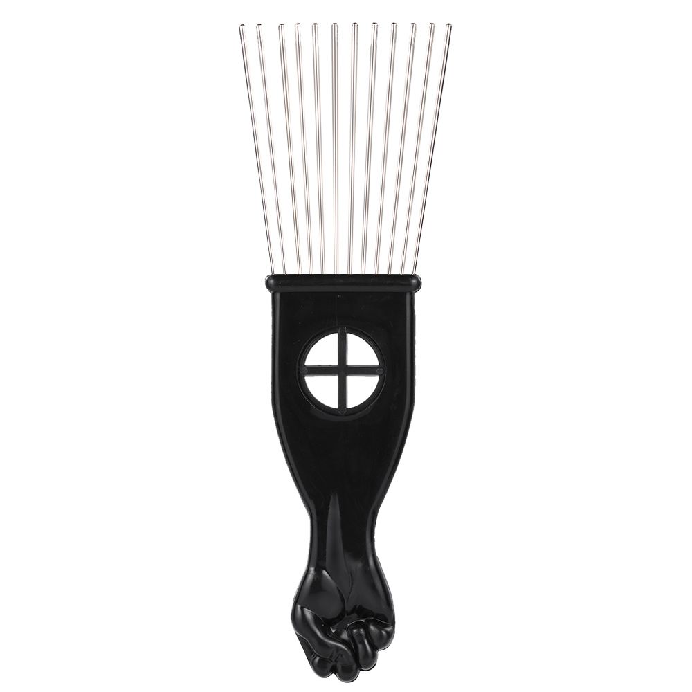 Bestauty 3Pcs Metal Afro Comb African American Pick Comb