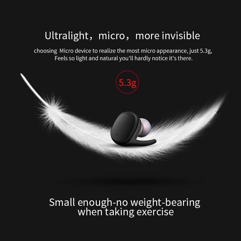Y30 Wireless Headsets Bluetooth Earphone 5.0 In-ear Earbuds Fingerprint Touch