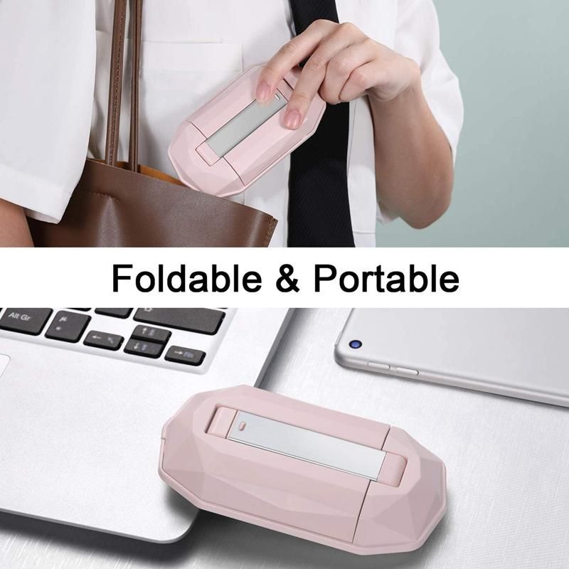 Cell Phone Stand for Desk,Cute Adjustable Cell Phone Holder Fully Foldable Portable Phone Dock Hands