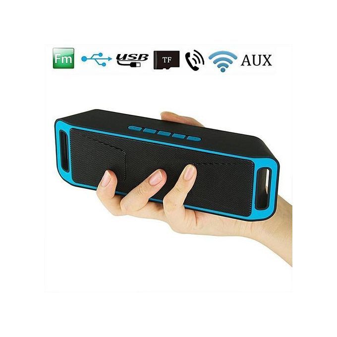 Portable Outdoor Wireless Bluetooth Speaker For Smartphone And Tablet, Blue HT-S