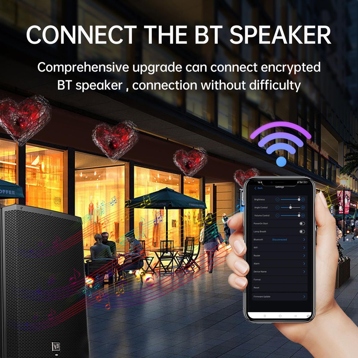 P62 3D Hologram Projector Advertising Display Fan Wall-mounted Player 3D Naked Eye 2K HD LED Photo Video Fan with 722pcs LED Light Beads Remote Control Sign Real-time Screen Display for Business Shop Store Bars Exhibition Ent
