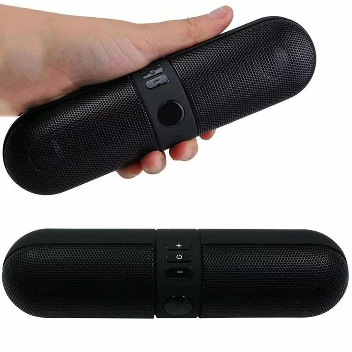 Portable Bluetooth-compatible Stereo Speaker Outdoor-Black