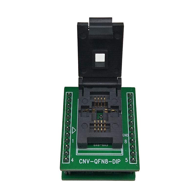 QFN8 DFN8 WSON8 Programming Socket Pin Pitch 1.27mm IC Body